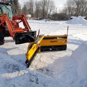 Snow plow VDP2504 for small loader