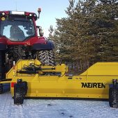 New TRN snow plough with sideshift solution