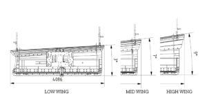 Moldboard heights are available in four different models