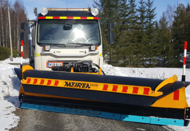 Leichte Schneepflug MSLN mit seitlichen Verschiebungen